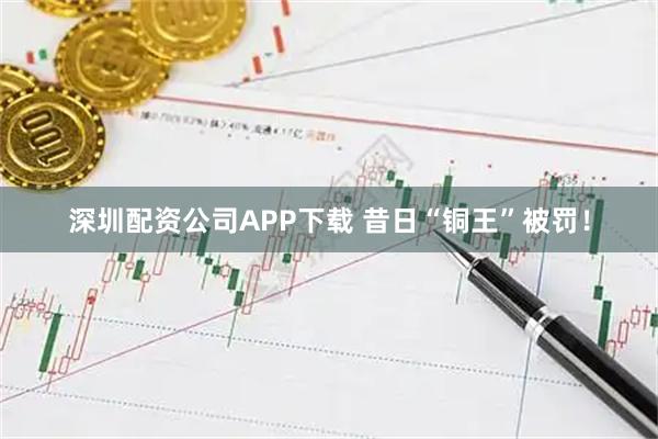 深圳配资公司APP下载 昔日“铜王”被罚！
