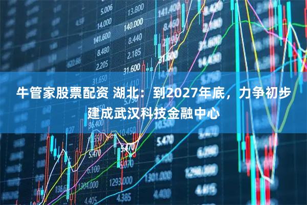 牛管家股票配资 湖北：到2027年底，力争初步建成武汉科技金融中心
